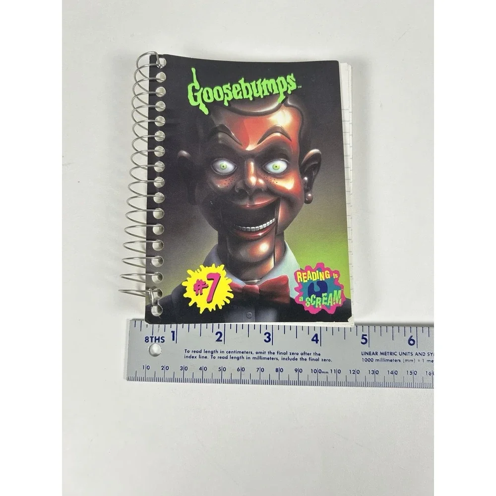 Goosebumps Mini Spiral Notebook #7 Night of The Living Dummy Unused